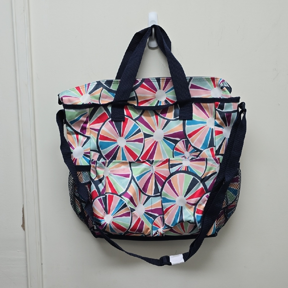Thirty-One Colorful Geometric Tote Bag